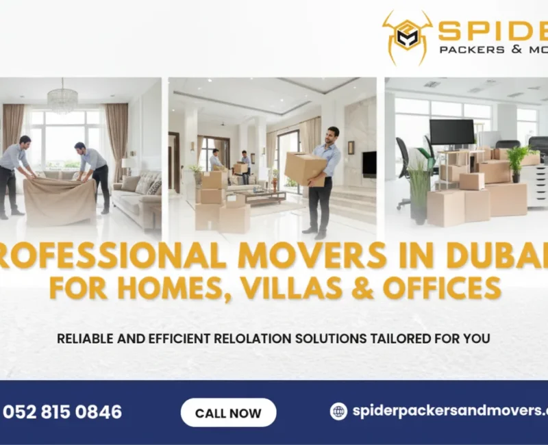 Professional Movers in Dubai for Homes, Villas and Offices